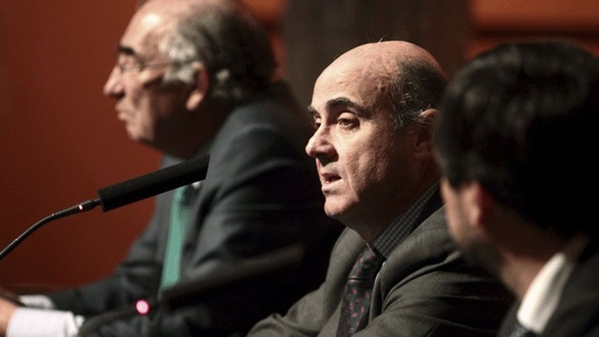 El ministro de Economía y Competitividad del Gobierno de España, Luis de Guindos