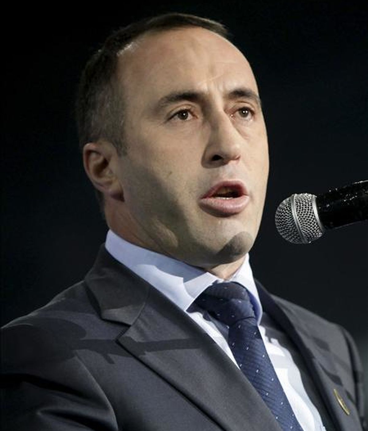 El líder del mayor partido opositor y ex primer ministro de Kosovo, Ramush Haradinaj. EFE/Archivo