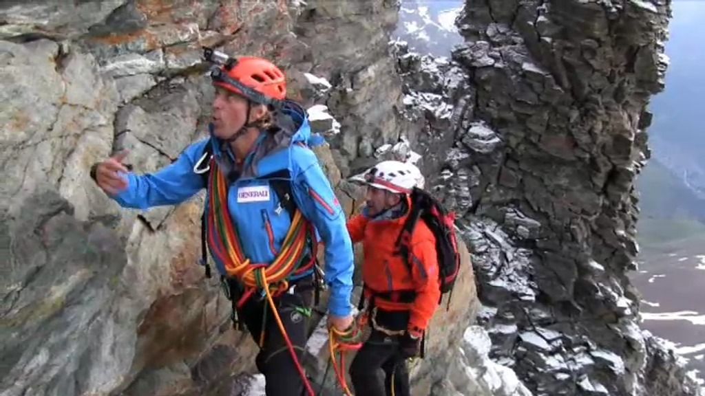 Santi Millán conquista el Monte Cervino