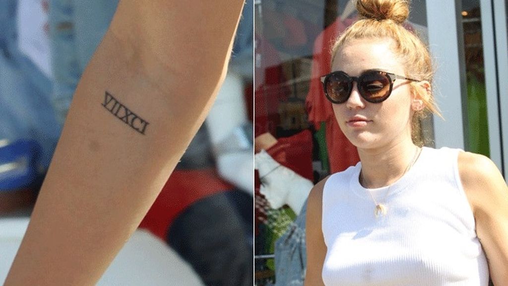 Los tatuajes de Miley