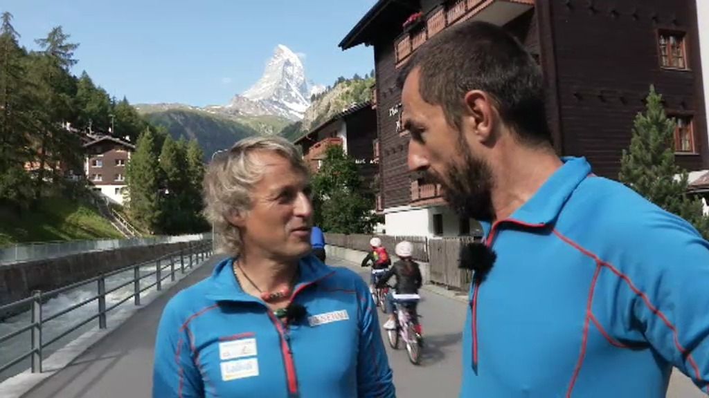 Santi Millán conquista el Monte Cervino