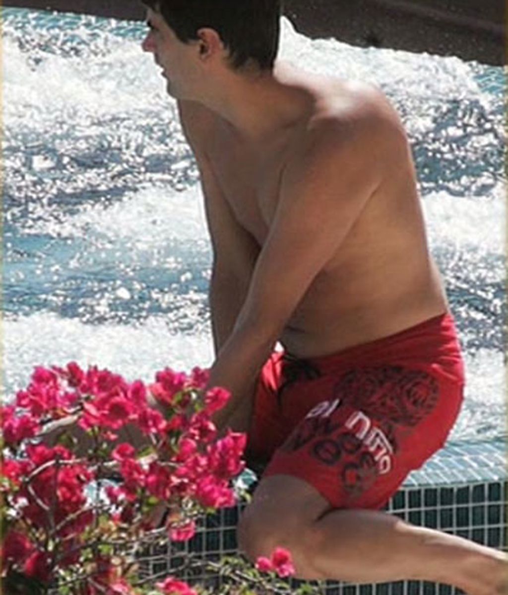 Jesulín de Ubrique, en el jacuzzi