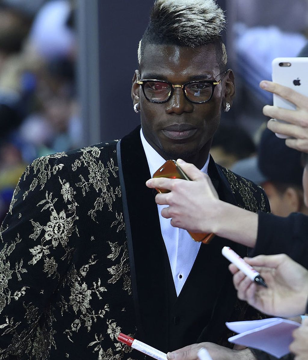 Paul Pogba, con un toque muy dorado