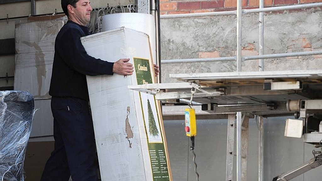 La cantante y el futbolista ya han comenzado la mudanza