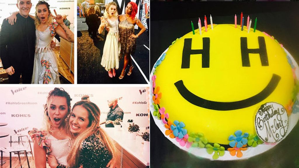 Mundo 'rainbow', tarta de perro, glitter... Un cumpleaños de Miley 100% estilo Cyrus