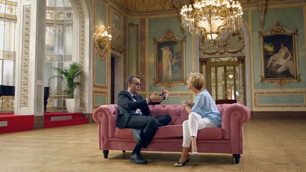 Rosa Díez se sienta en el Chester con Risto Mejide