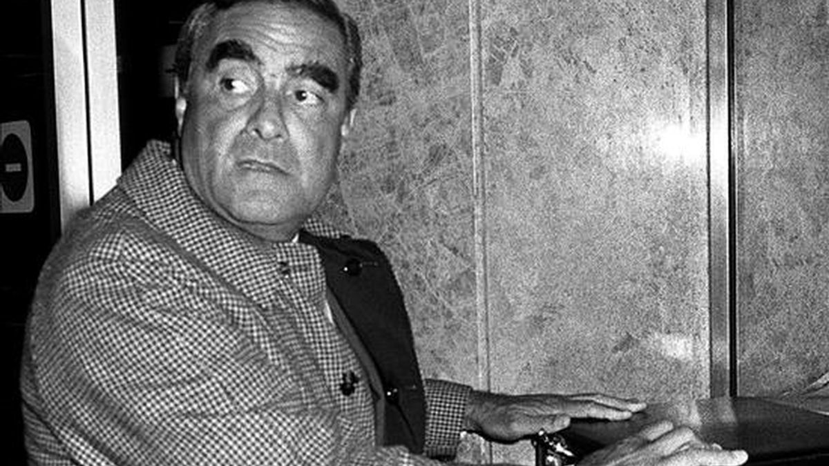 Fotografía de archivo fechada en febrero de 1983 del ex dictador argentino Emilio Massera, que será finalmente procesado en Italia por la muerte de tres ciudadanos italianos durante la dictadura en Argentina (1976-1983). EFE/Archivo