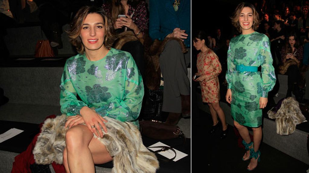 Eugenia Osborne en el desfile de The 2nd Skin