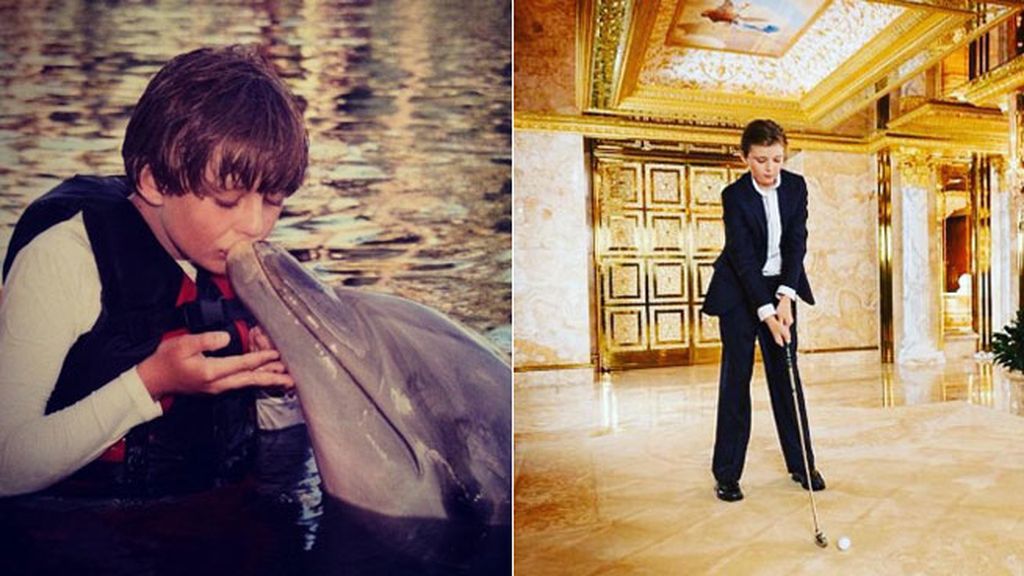 Barron Trump, el único hijo del presidente que va a vivir en la Casablanca