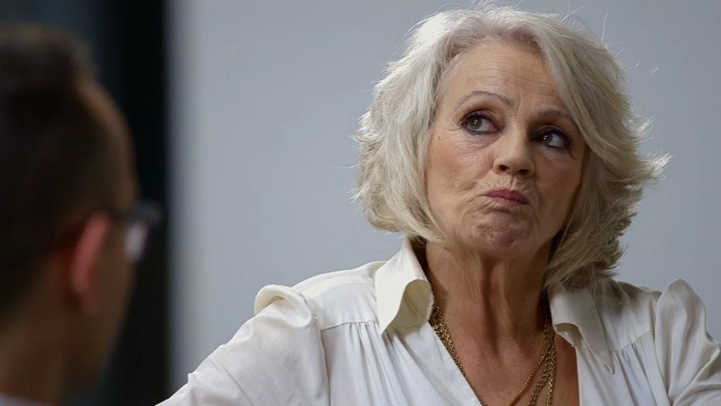 Rosa Rodero, gesto a gesto ante Risto