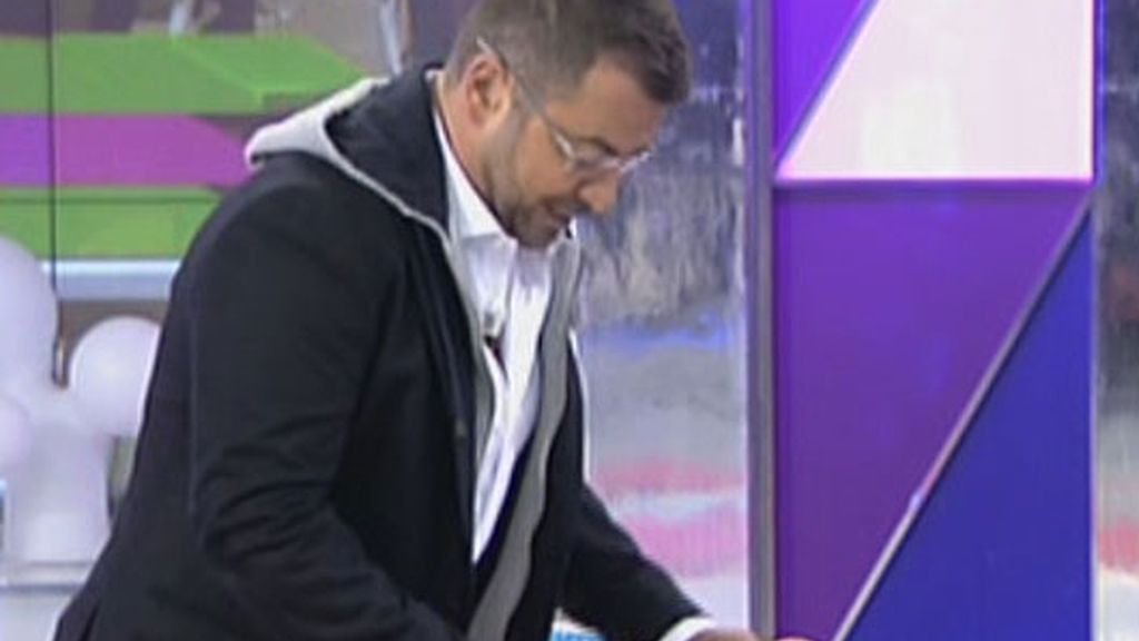 Jorge Javier presume de moreno...