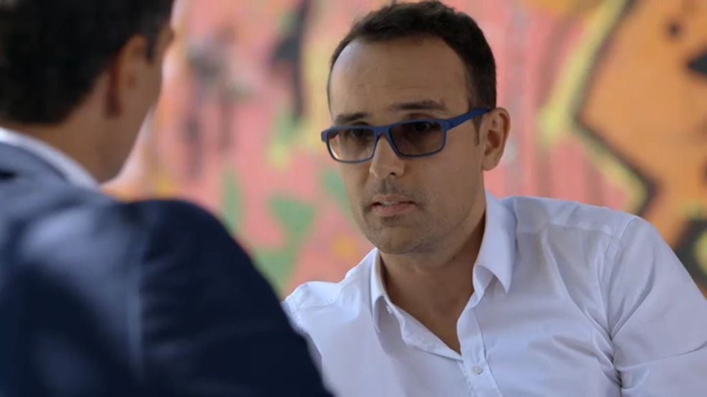 La charla con Pedro Sánchez, foto a foto