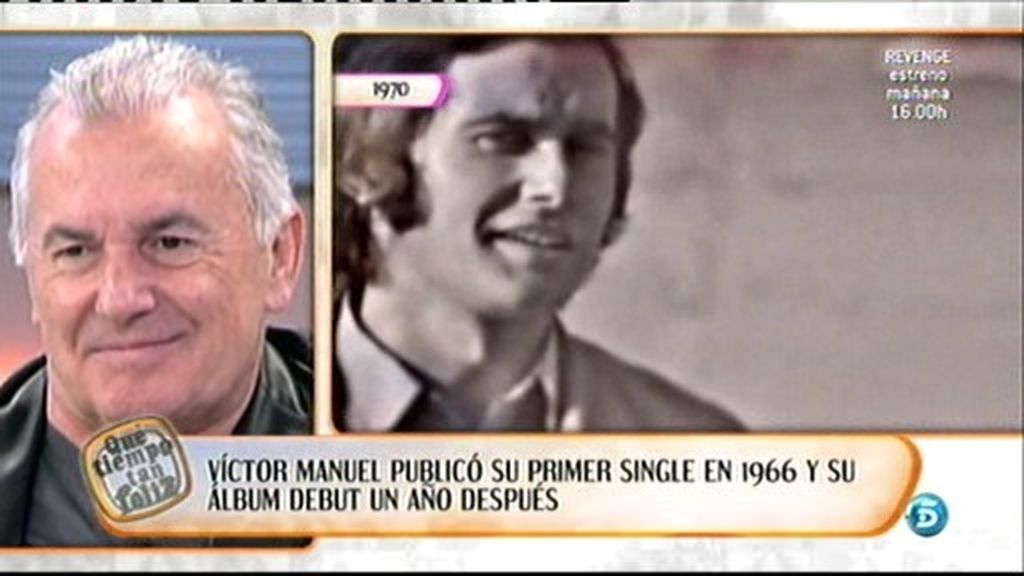 La carrera de Víctor Manuel, en imágenes