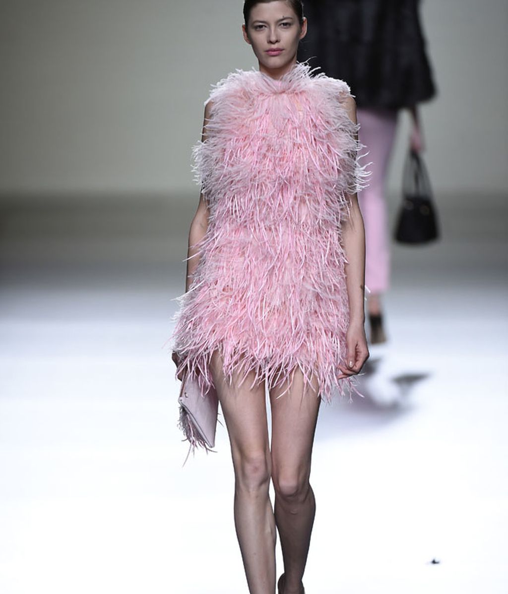 Experimentando con los patrones y tejidos