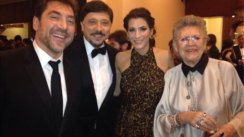 La familia Bardem al completo