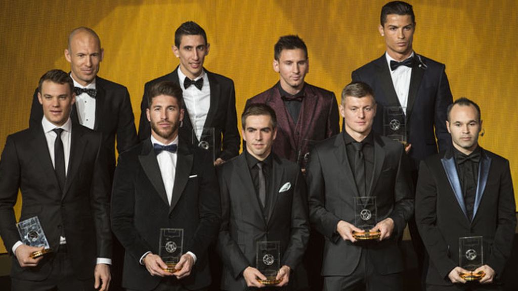 La gala del Balón de Oro 2014, en imágenes
