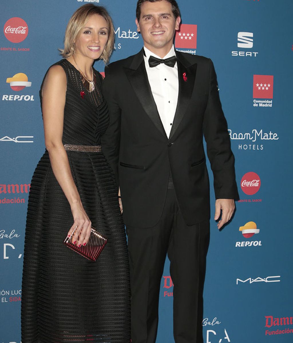 Beatriz Tajuelo y Albert Riivera