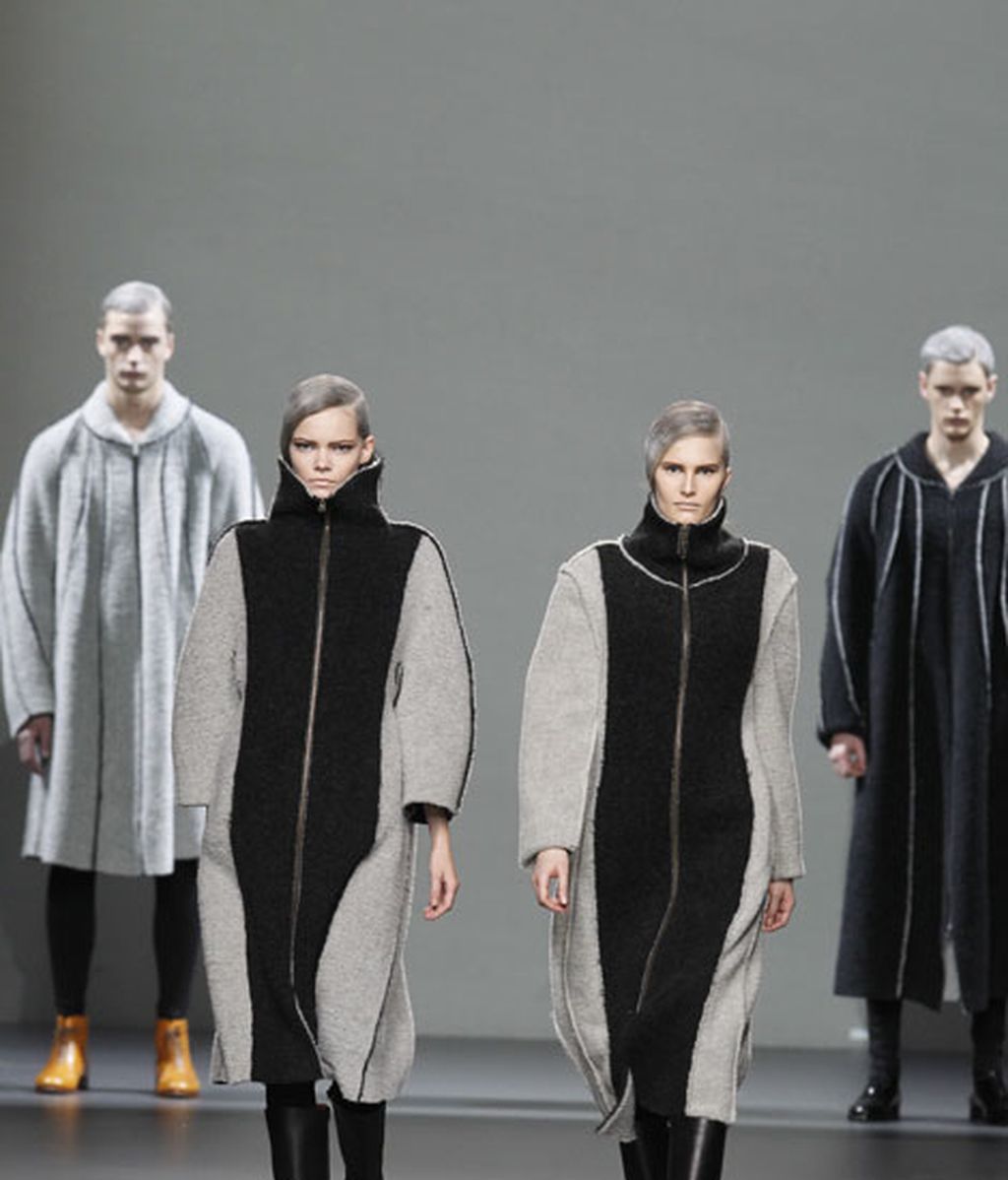 Grandes solapas, lanas, acento en patronajes y tallajes