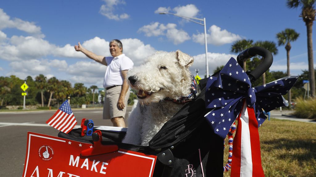 Las mejores imágenes de la jornada electoral en Estados Unidos