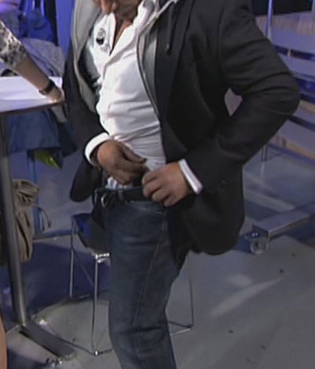 Jorge Javier presume de moreno...