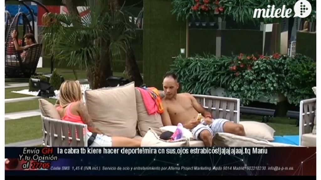 El primer tonteo de 'Gran Hermano 15'