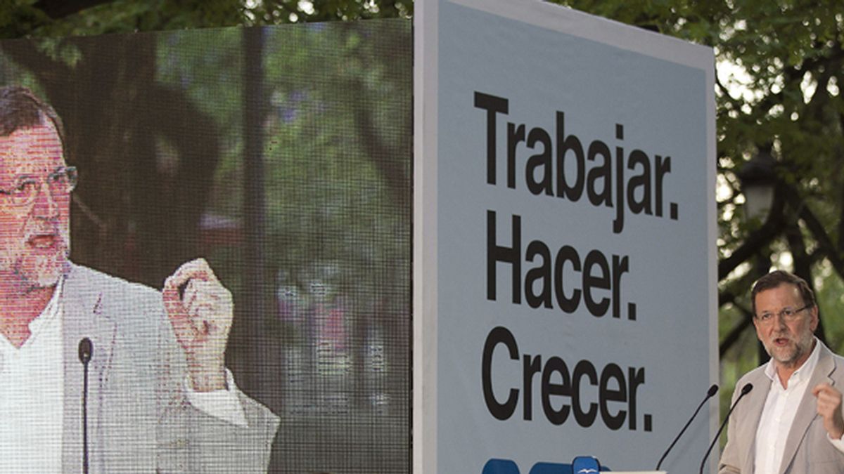 Mitin de Mariano Rajoy en Sevilla