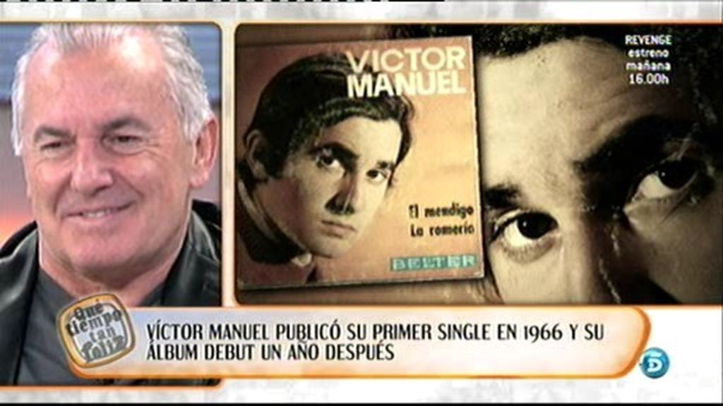 La carrera de Víctor Manuel, en imágenes