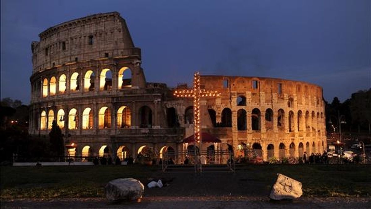 Vista de El Coliseo de Roma. EFE/Archivo