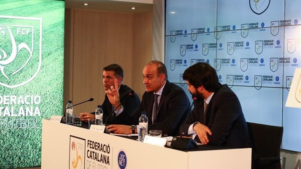 La federación catalana paraliza el fútbol este fin de semana