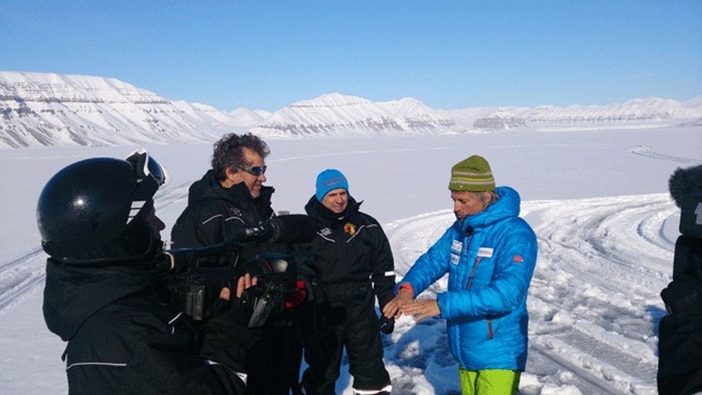 José Mota explora el Ártico con Calleja