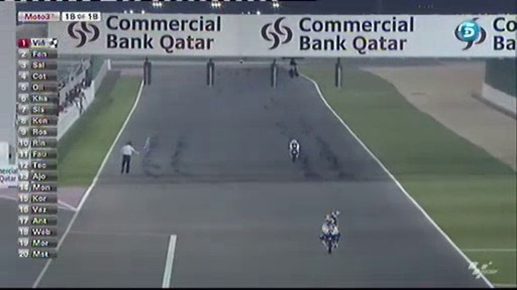 Maverick Viñales, campeón en Qatar