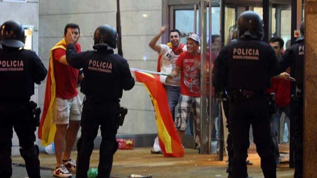 Incidentes en Barcelona