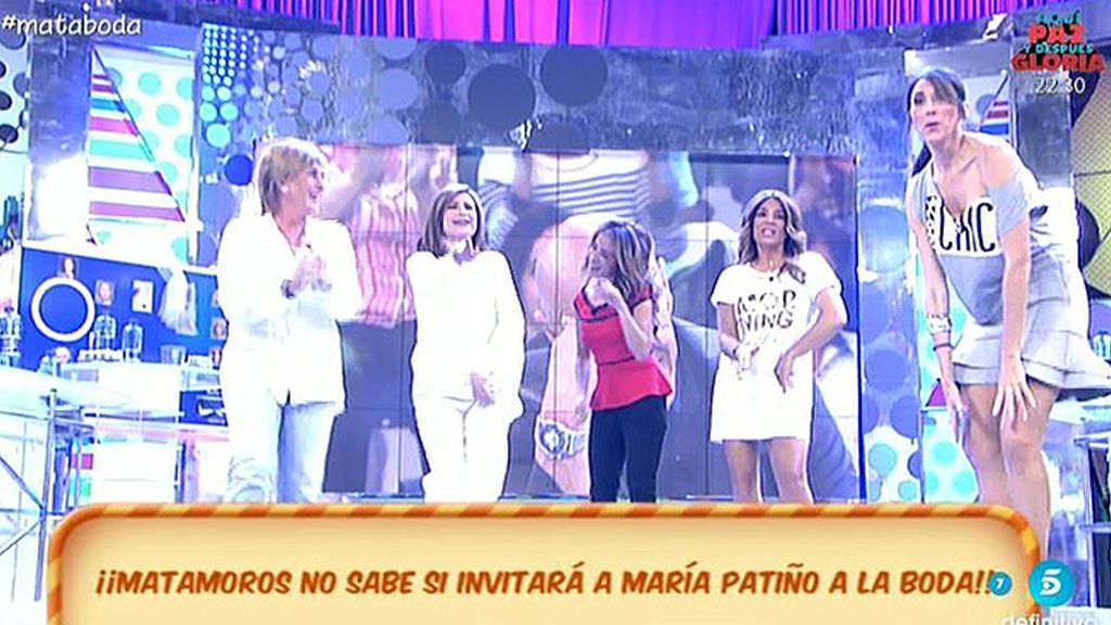 Todas descalzas echan a correr tras conocer que Paz no está invitada
