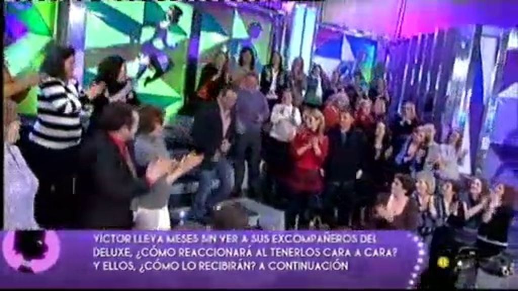 Víctor Sandoval vuelve a 'Sálvame Deluxe'