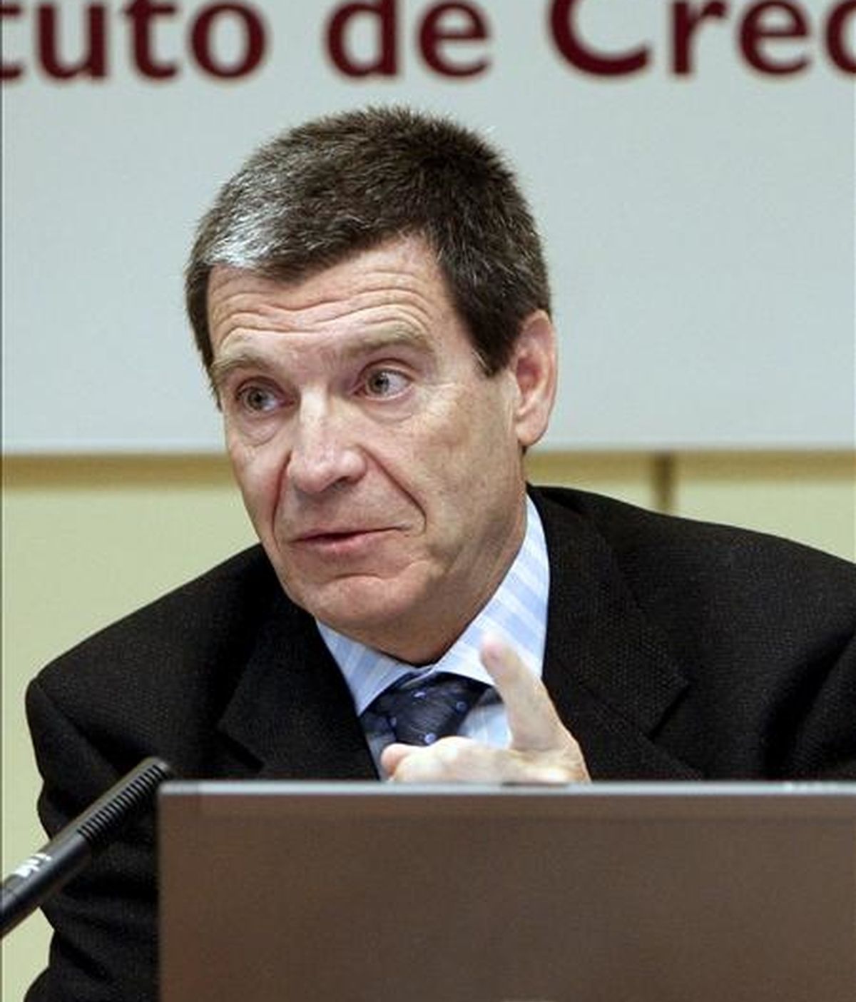 El presidente del ICO, Aurelio Martínez. EFE/Archivo