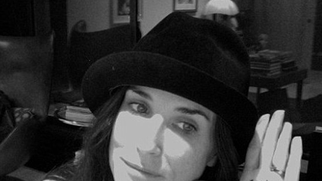 Los mensajes provocativos de Demi Moore y Ashton Kutcher