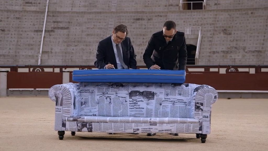 El tertuliano charla con el publicista