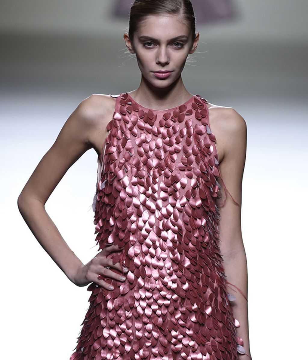 Experimentando con los patrones y tejidos