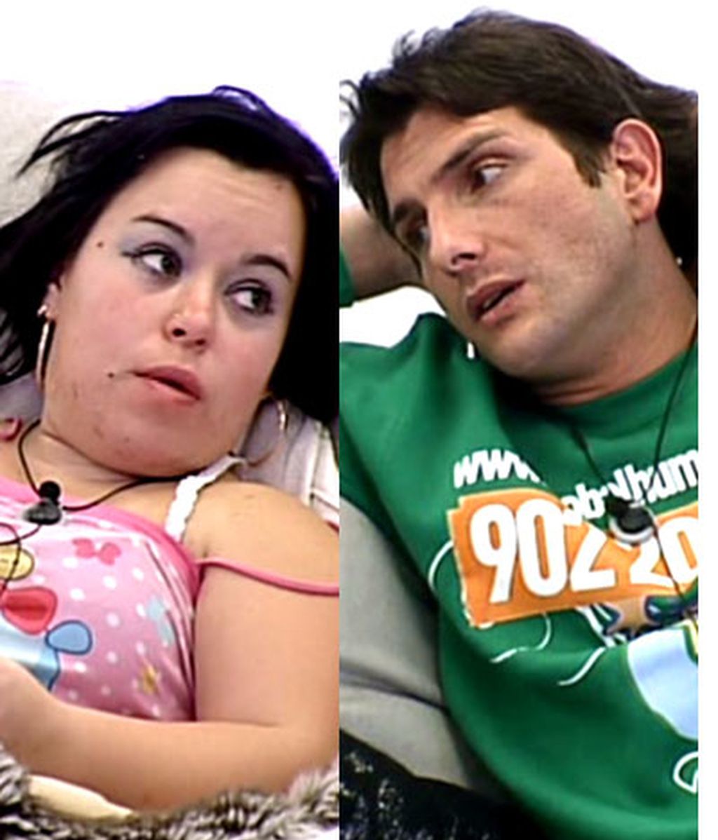 Iván y Almudena, inseparables