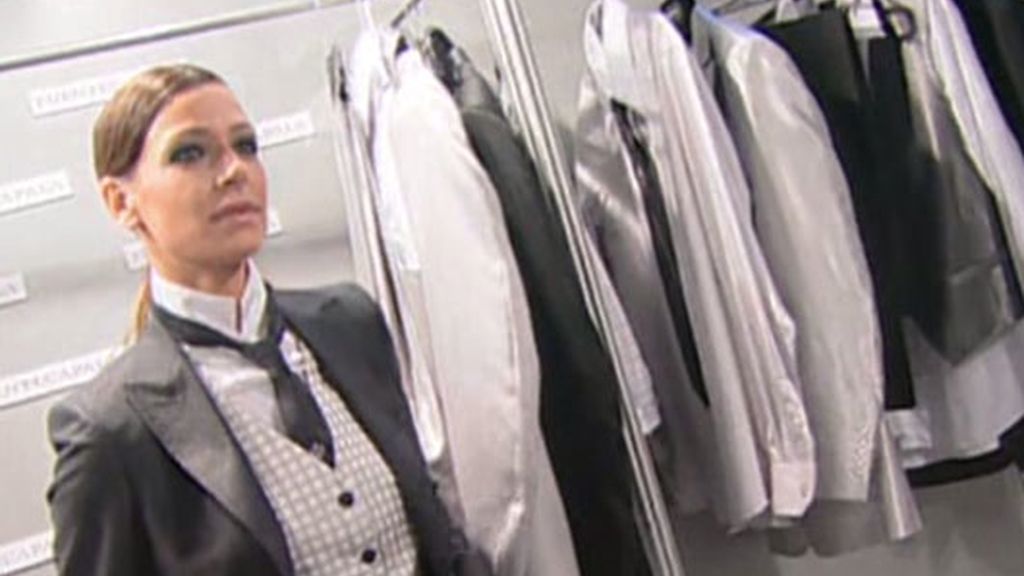 Eva González se viste de novio