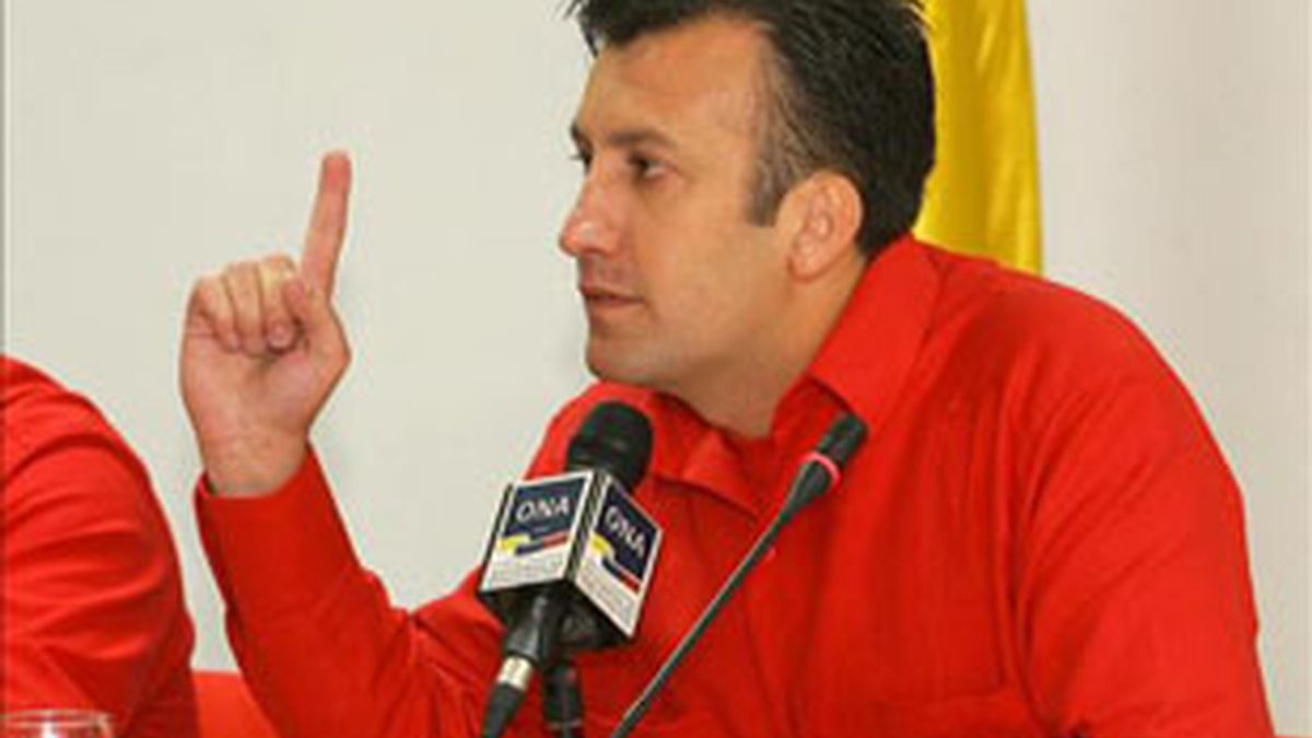 El Ministro de Interior venezolano, Tarek El Aissami. Foto EFE