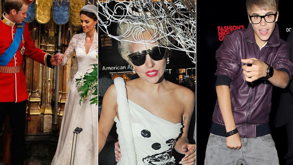 Lady Gaga, Justin Bieber y los Duques de Cambrigde, nuevos reyes de internet Lady Gaga, Justin Bieber y los Duques de Cambrigde, nuevos reyes de internet