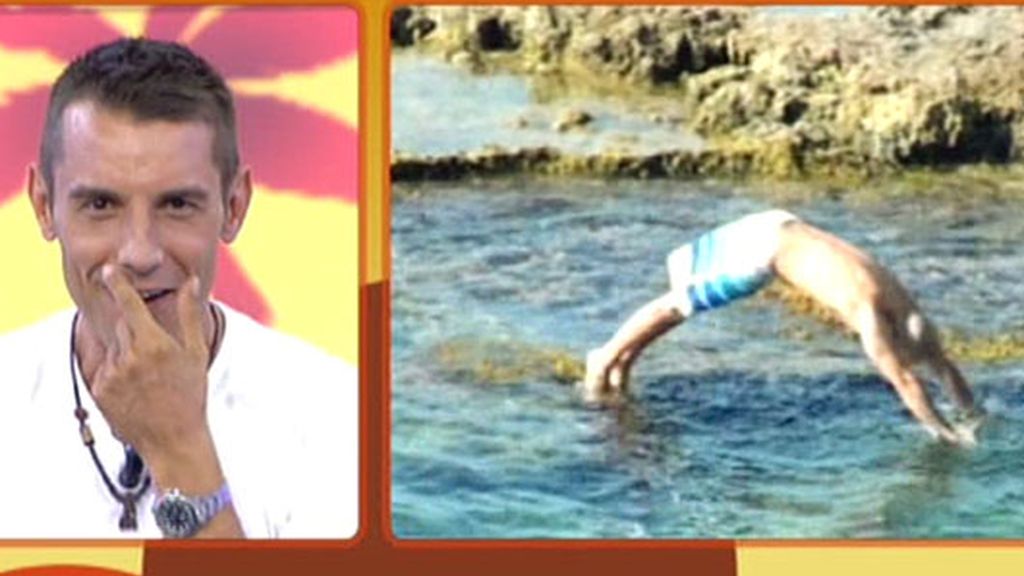 Jesús Vázquez, besos en Ibiza