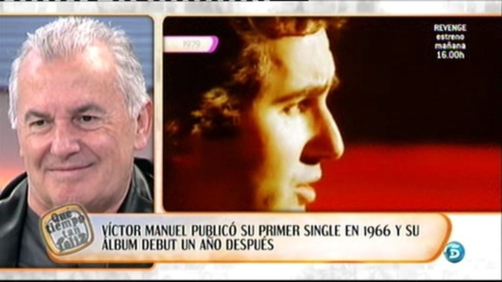 La carrera de Víctor Manuel, en imágenes