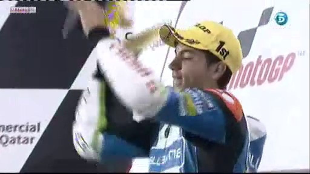 Maverick Viñales, campeón en Qatar