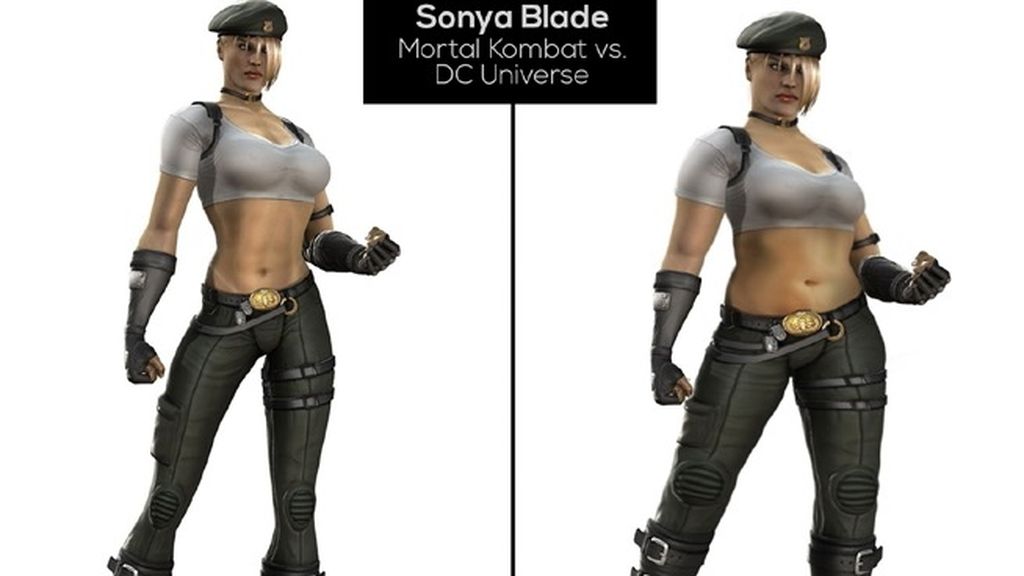 ¿Y si las superhéroes de los videojuegos tuviesen cuerpos reales?