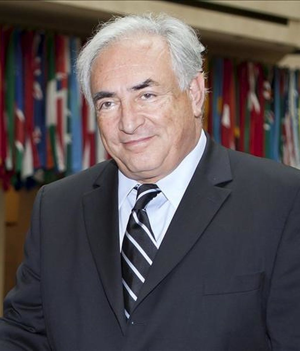 En la imagen, el director gerente del FMI, Dominique Strauss-Kahn. EFE/Archivo En la imagen, el director gerente del FMI, Dominique Strauss-Kahn. EFE/Archivo