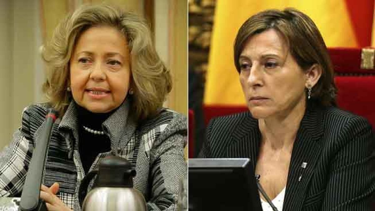 Consuelo Madrigal y Carme Forcadell