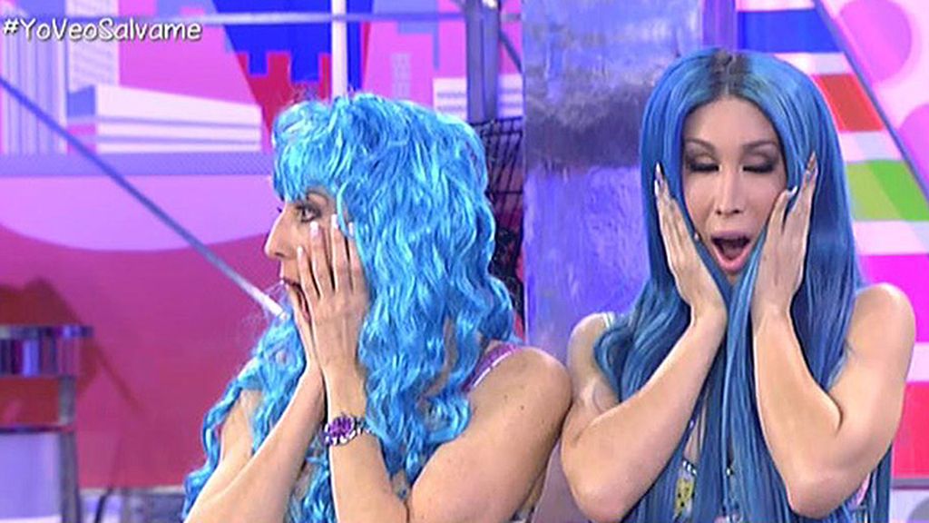 Imita a la exconcursante de 'SV' e incluso 'baila' y 'canta' con ella