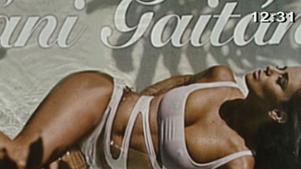 Nani Gaitán, desnuda en 'Interviú'